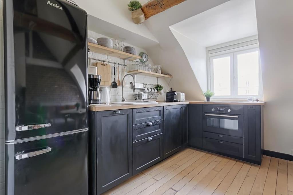 Mykeypers - Fantastic Designed Parisan Loft 2Br/6P- Le Marais Apartment Luaran gambar