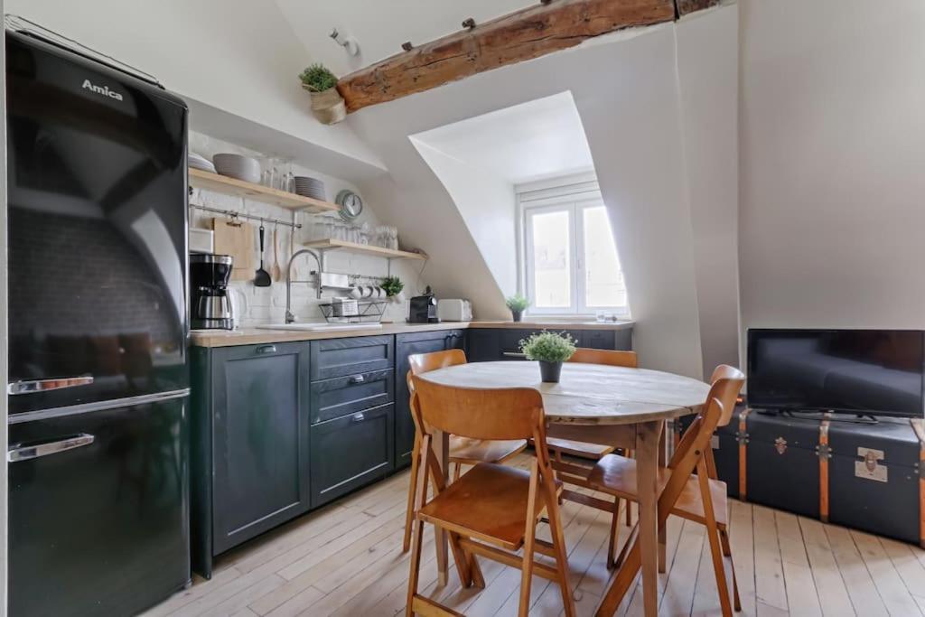 Mykeypers - Fantastic Designed Parisan Loft 2Br/6P- Le Marais Apartment Luaran gambar