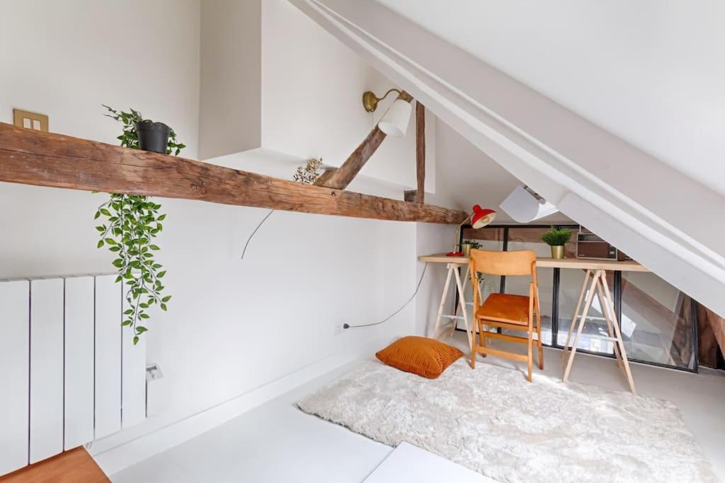 Mykeypers - Fantastic Designed Parisan Loft 2Br/6P- Le Marais Apartment Luaran gambar