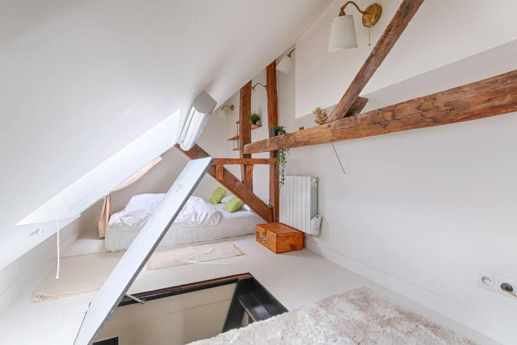 Mykeypers - Fantastic Designed Parisan Loft 2Br/6P- Le Marais Apartment Luaran gambar